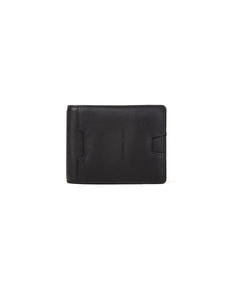 MOMO DESIGN Men's Wallet Black Polyurethane Bags Black