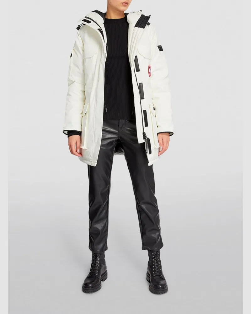 Canada Goose Expedition Parka Down Jacket — White White