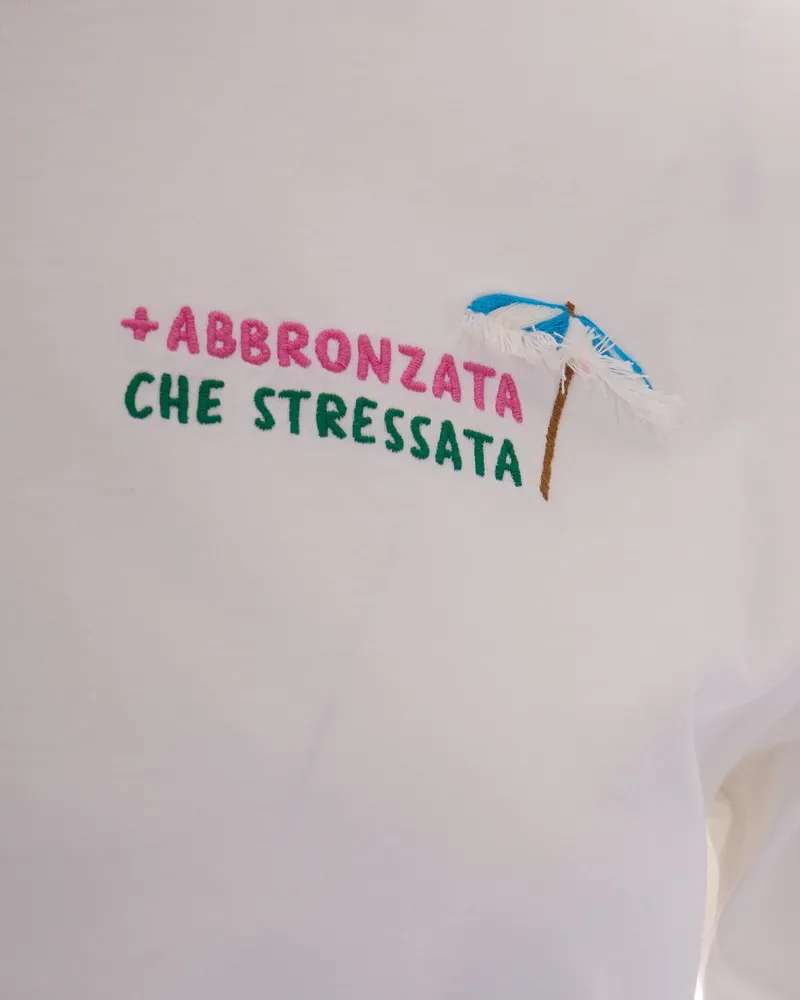 MC2 Saint Barth Emilie T-shirt — Beige 