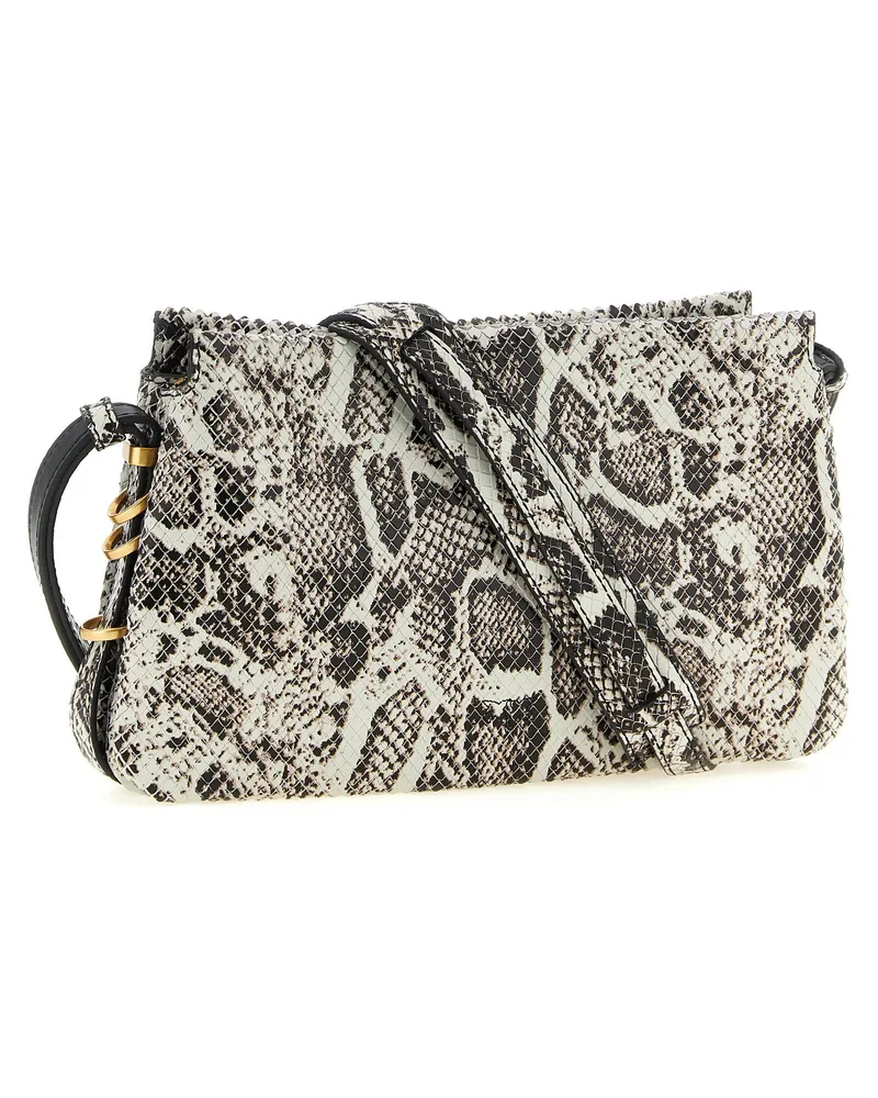 Pinko One Two Three Crossbody Bag — White White