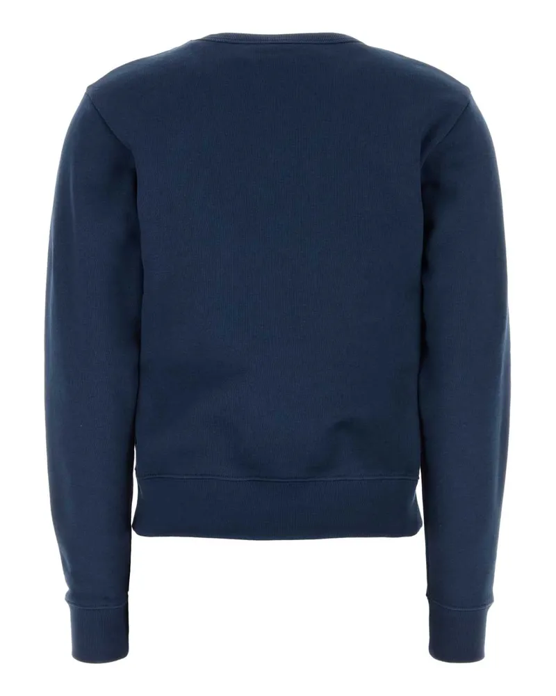 Valentino Garavani Women's Navy Blue Cotton Sweatshirt Indaco Felpe Navy
