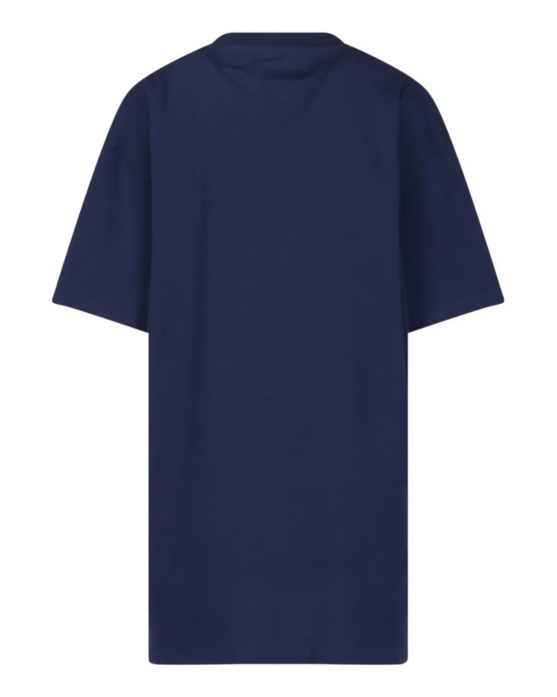 Vivienne Westwood Unisex T-Shirts And Polos Blue Cotton Navy