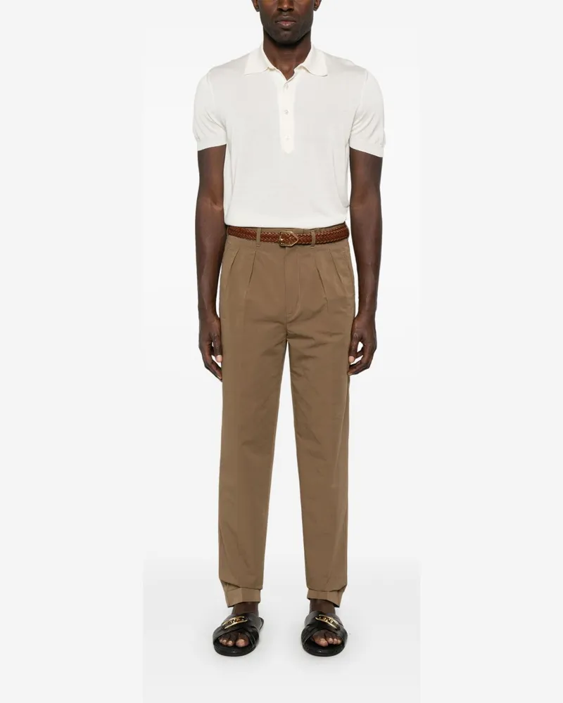 Tom Ford Men's Sweater Ivory White Silk White
