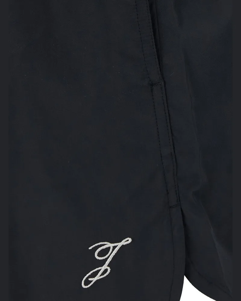 Jacquemus Men Shorts High-Waist Black Tech Fabric Polyamide Black