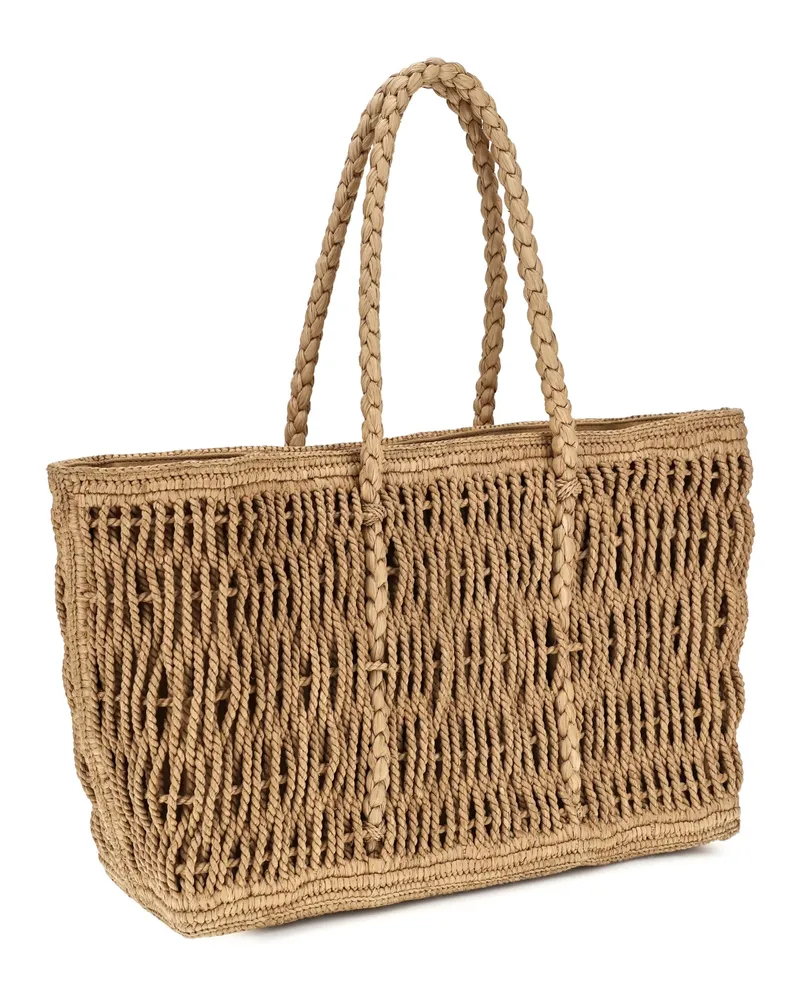 The Row Women's Georgica Tote Bag The Shoulder Beige