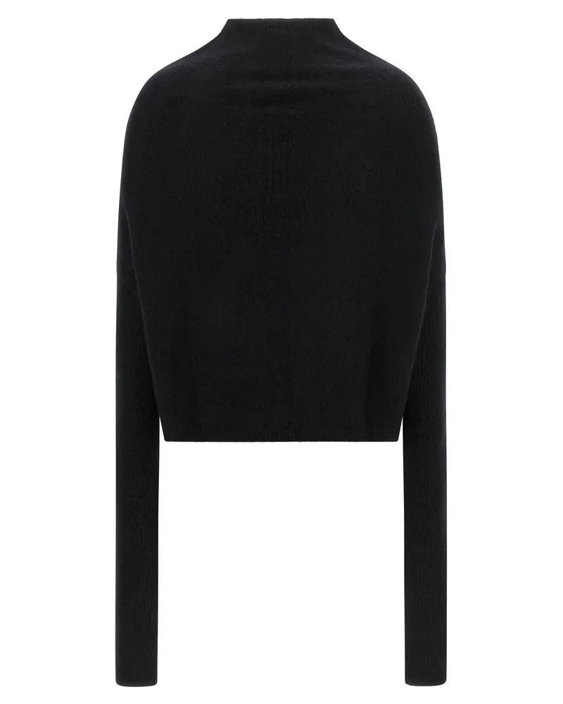 Rick Owens Crater Sweater — Black Black