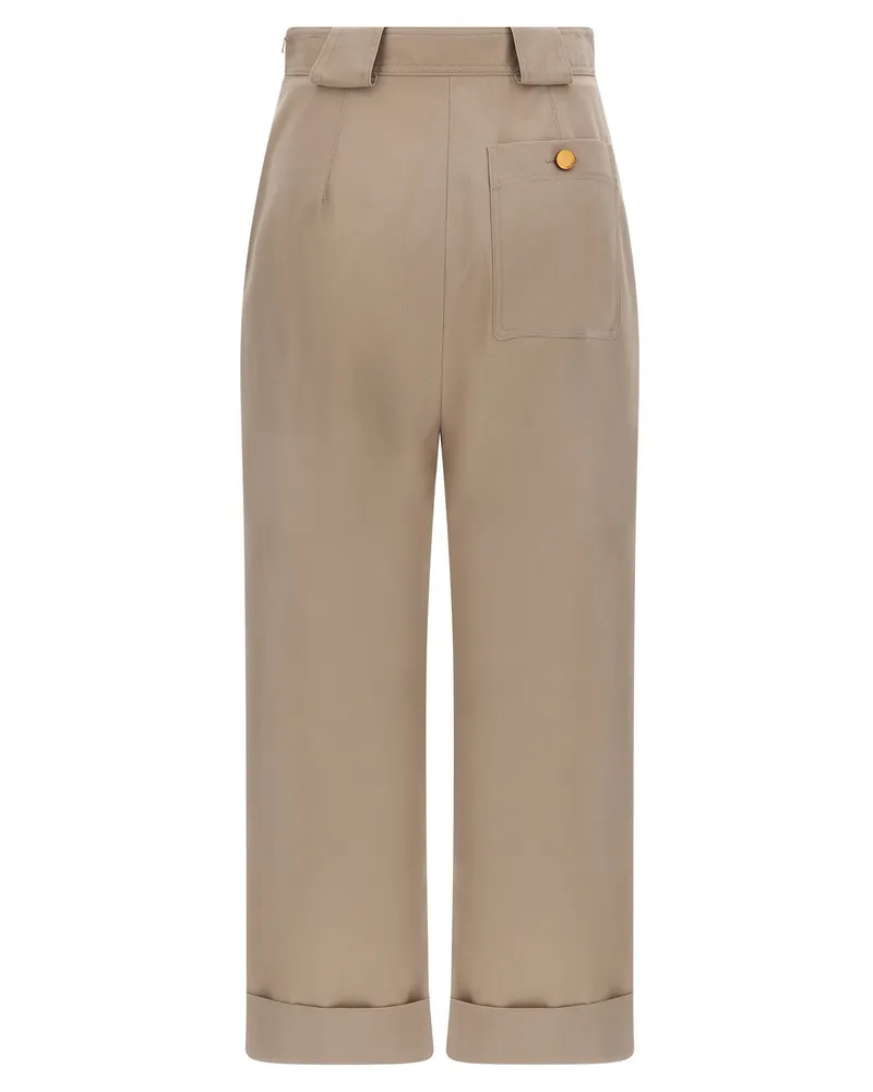 Max Mara Trousers — Beige Beige