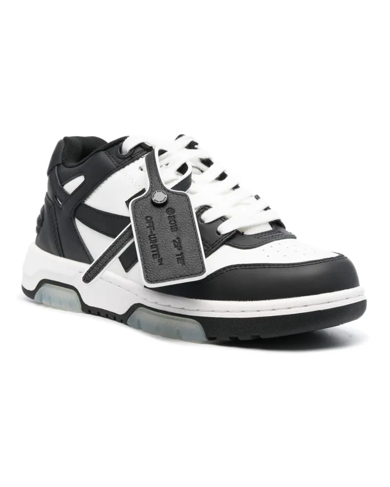 OFF-WHITE Out Of Office Sneaker — Black Black