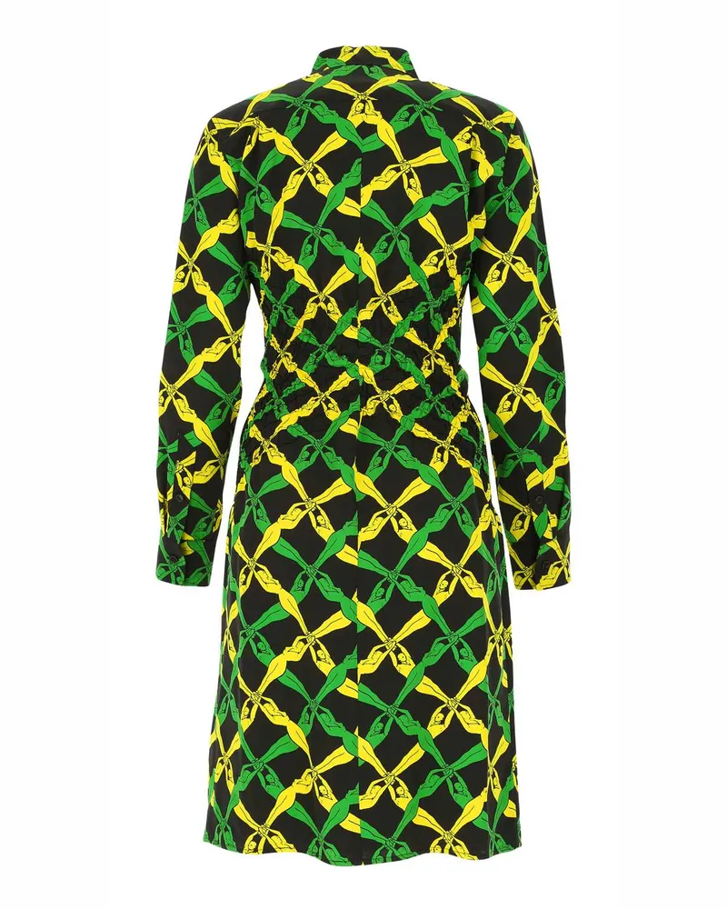 Bottega Veneta 651741v0g60 7244 Exterior: Viscose Abiti Dress Black