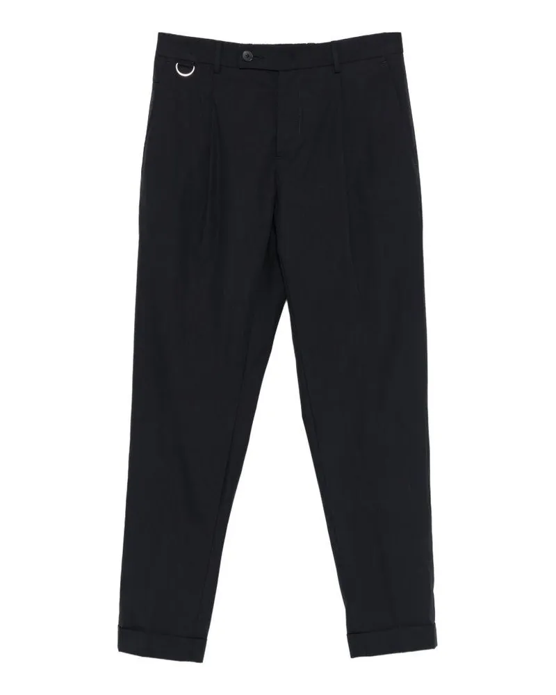 Low Brand Men's Trousers Navy Cotton Navy