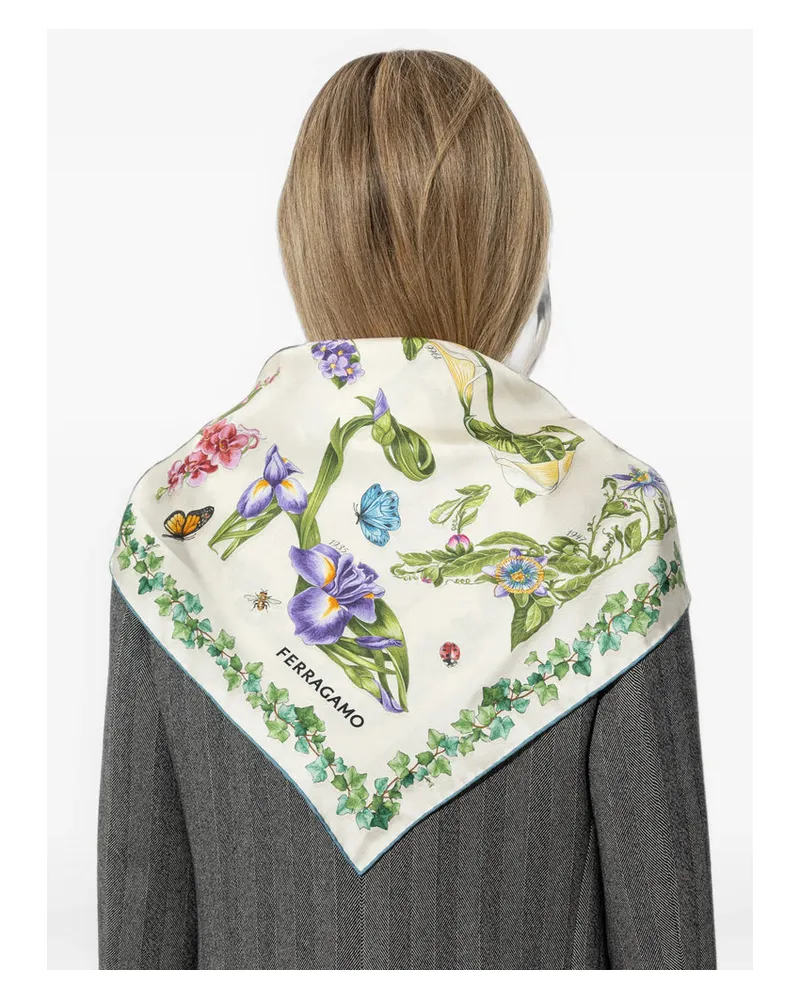 Ferragamo Avoaz Scarf — Beige Beige
