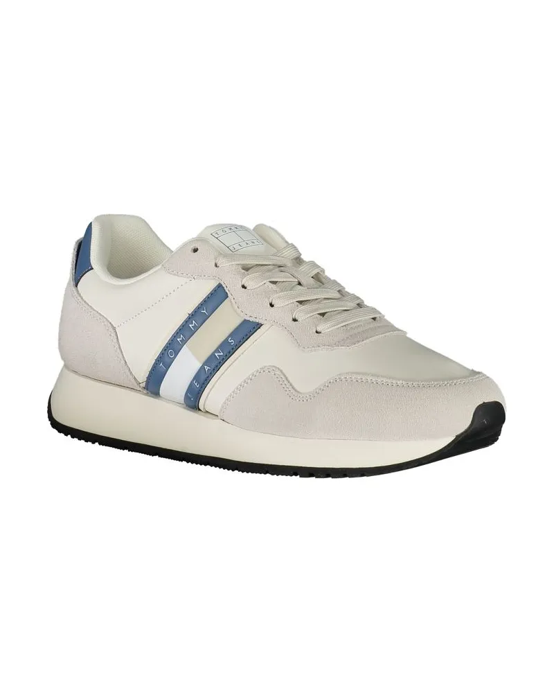 Tommy Hilfiger Contrast Stripe Sneaker — White White