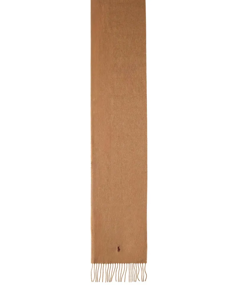 Ralph Lauren 100% Cashmere Scarf — Beige Beige