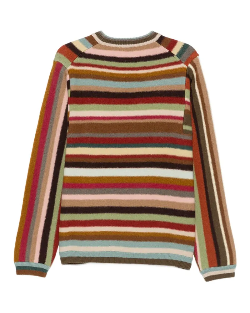 Paul Smith Striped Knit Sweater — Multicolor Multicolor