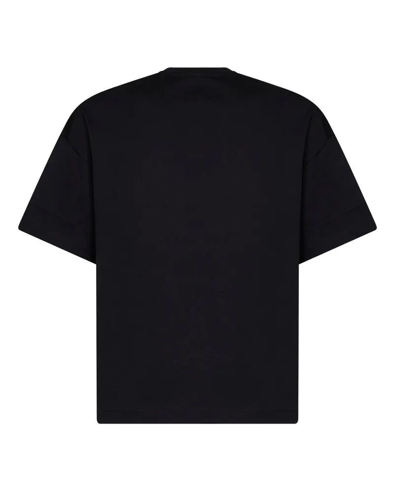 Jil Sander Men's Boxy Cotton T-Shirt Black T-Shirts And Polos Black