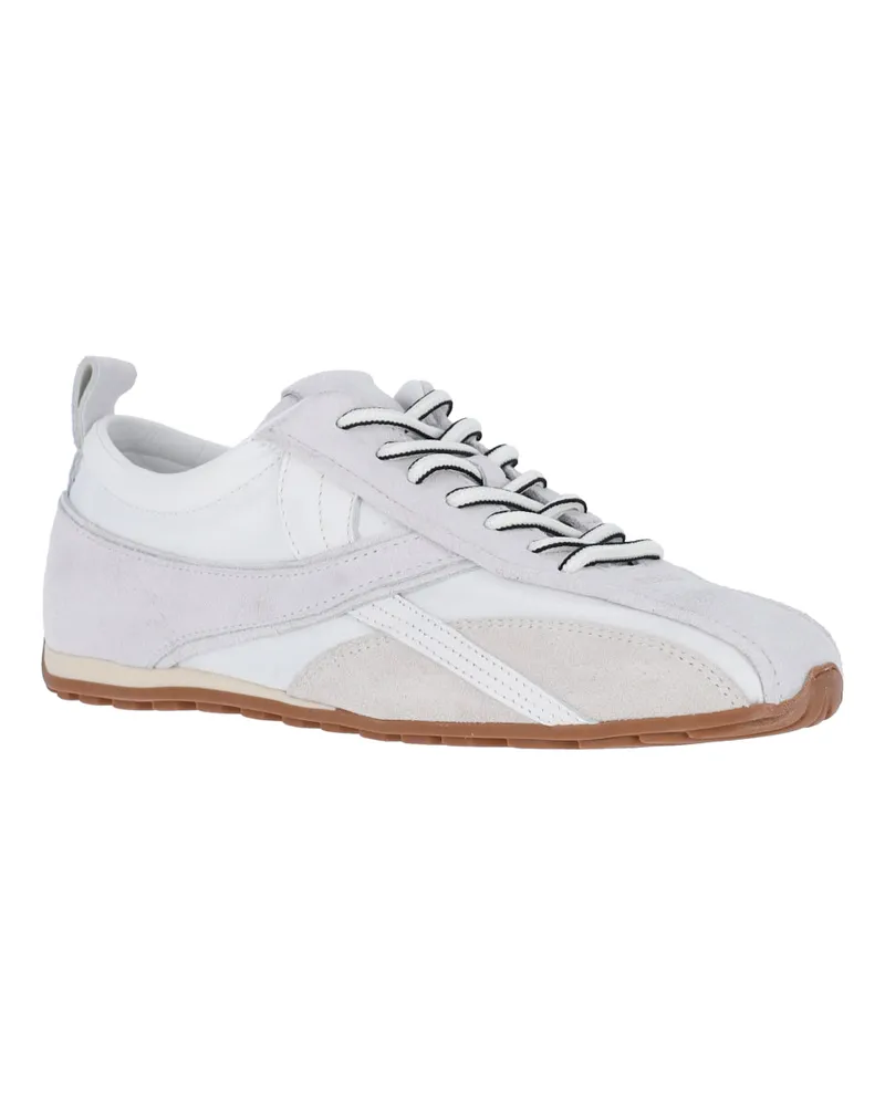 Alohas Women's Sneakers White Leather White