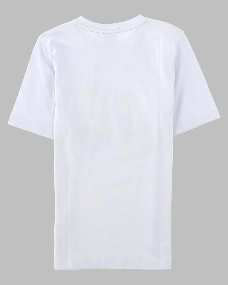 HUGO BOSS Graphic Logo T-Shirt — White White