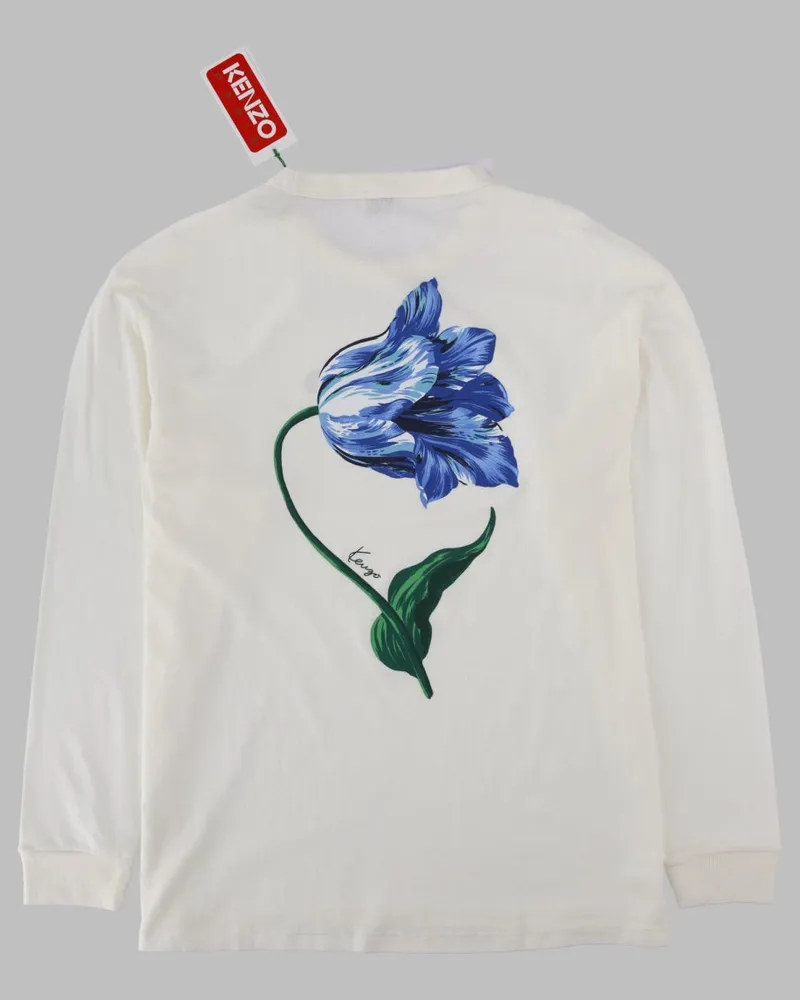 Kenzo Tulip T-Shirt — White White