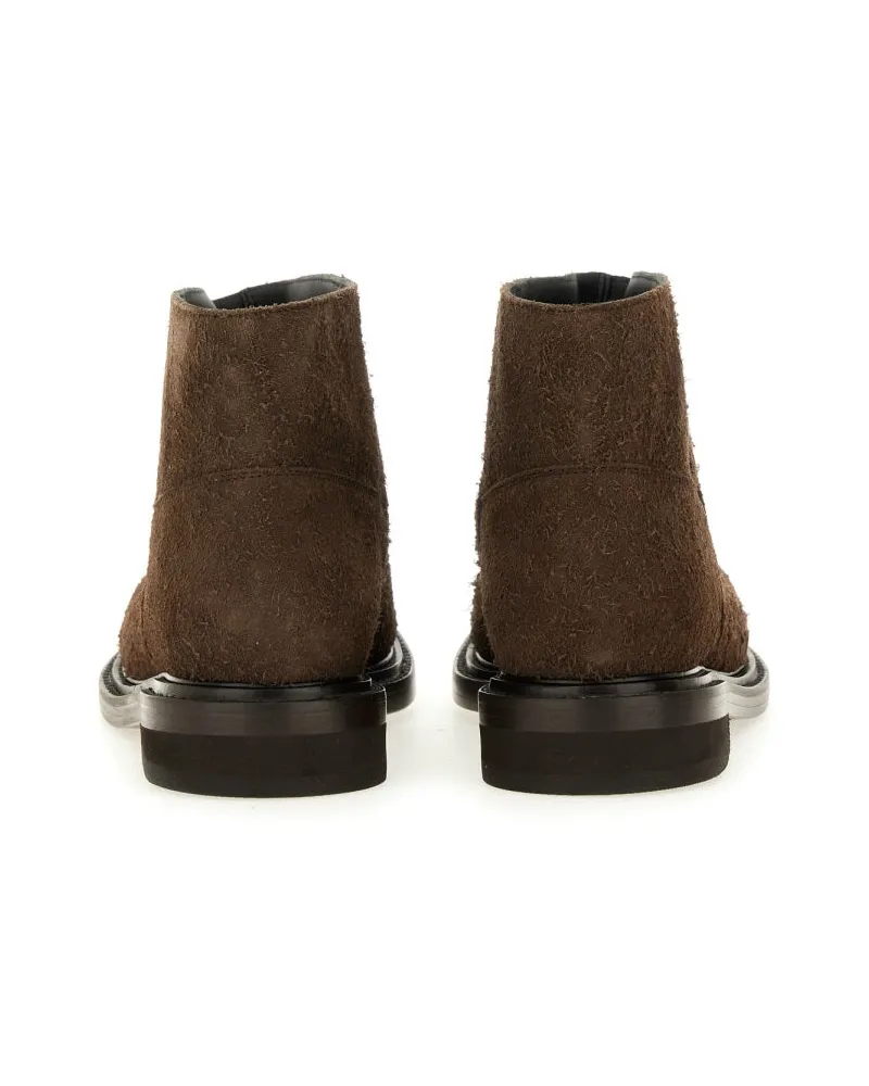 Moschino Boot — Brown Brown