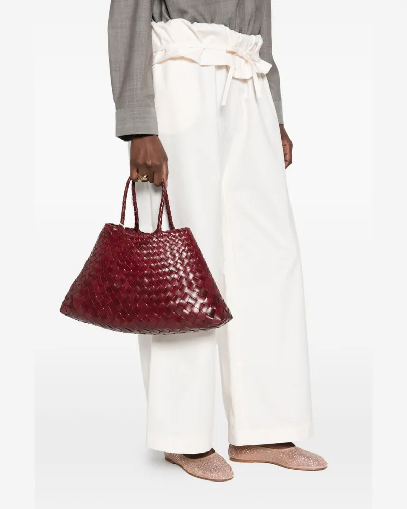 Dragon Diffusion Santa Croce Shoulder Bag — Burgundy Burgundy
