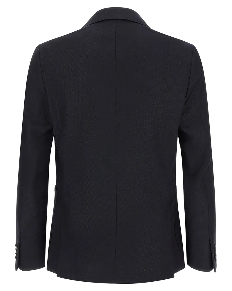 Pal Zileri Men's Blue Wool Blazer Clothing Blue