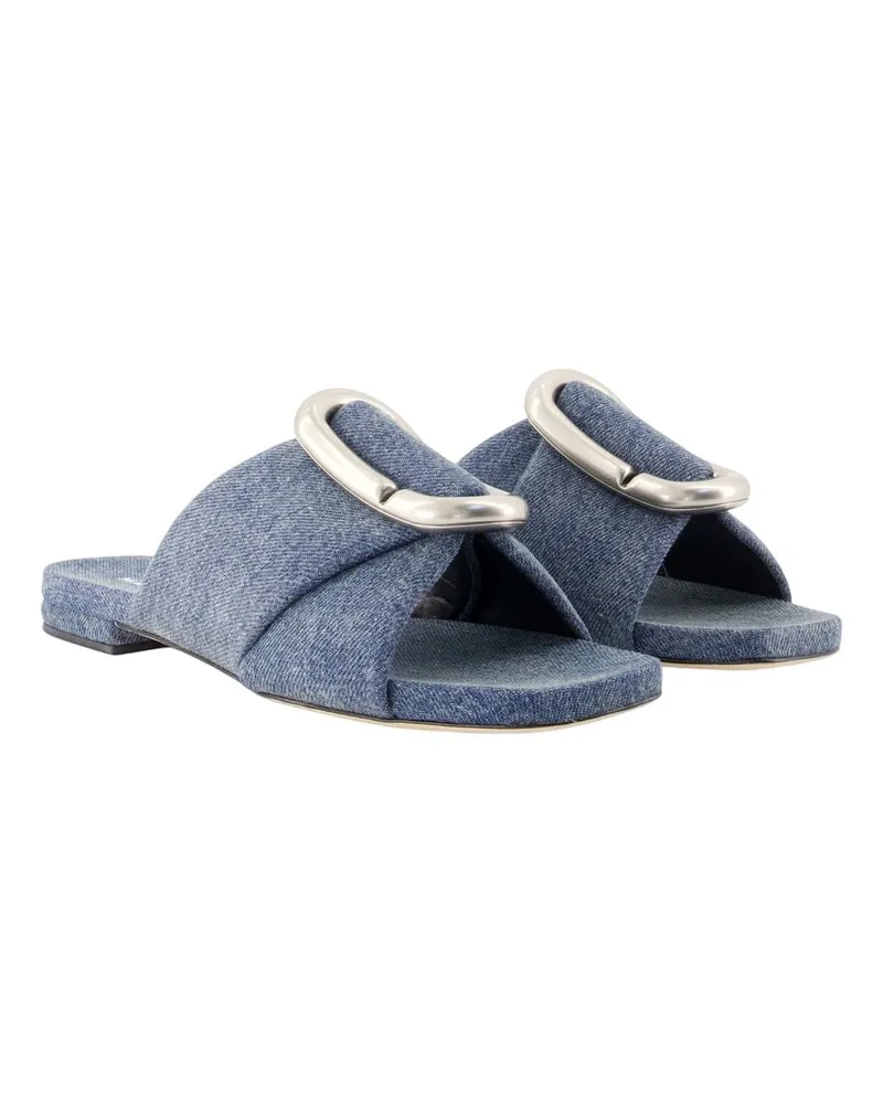 Marc Jacobs Women's The Criss Cross Sandals -  Cotton Blue Shoes Blue