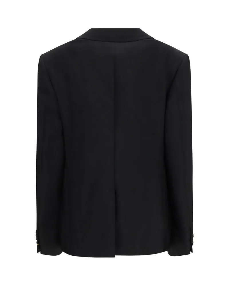 Fendi Mohair Blazer — Black 