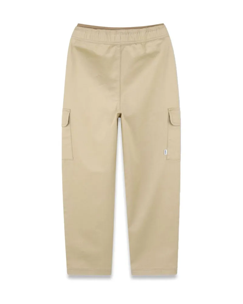 HUGO BOSS Stretch Cotton Trousers — Beige Beige