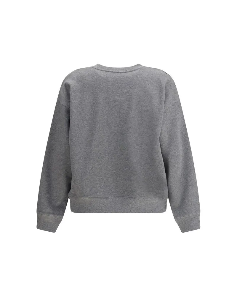 Kitsuné Women's Gray Cotton Sweatshirt Clothing Gray