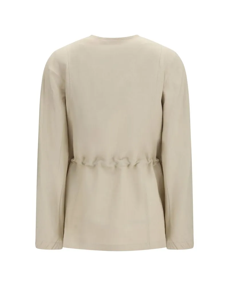 Max Mara Women's Beige Linen Clothing Beige