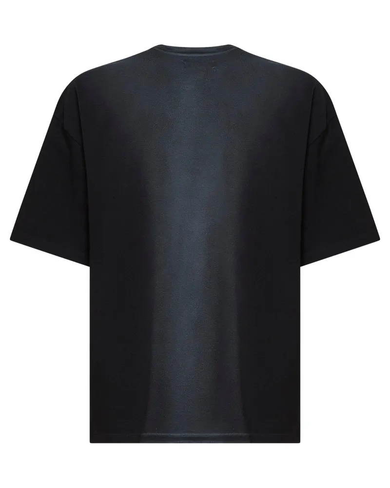Amiri Men's T-Shirt Arts District Black Cotton T-Shirts And Polos Black