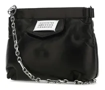 Women's Black Nappa Leather Glam Slam Red Carpet Clutch T8013