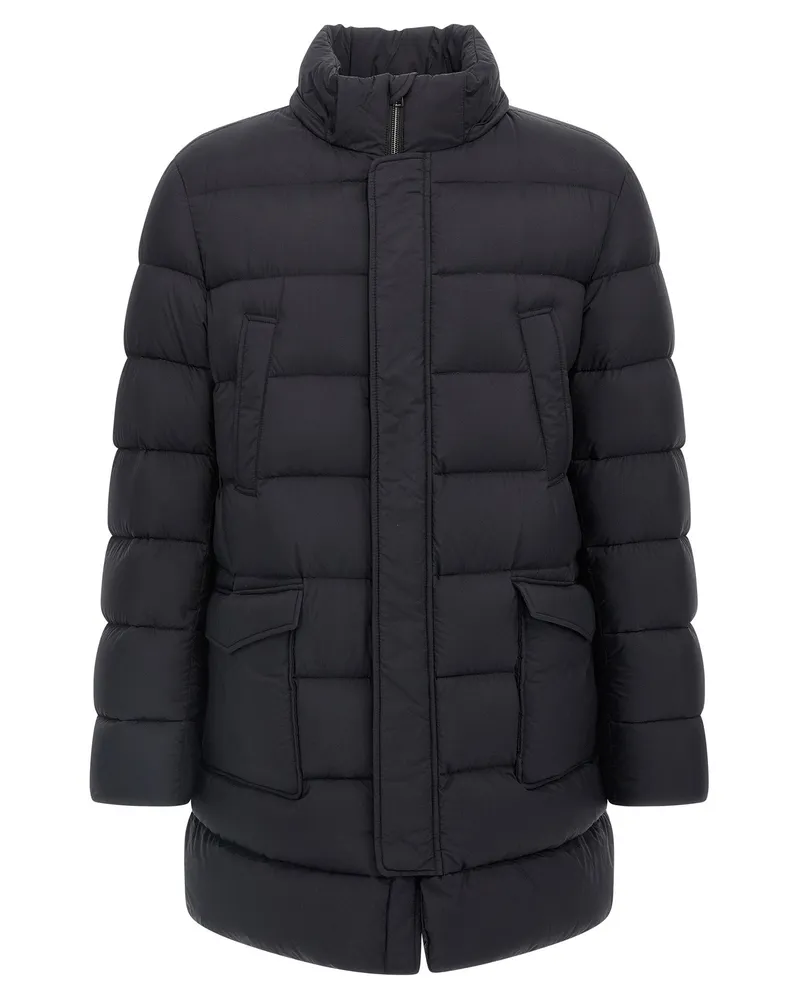 Herno Il Parka Down Jacket — Black Black