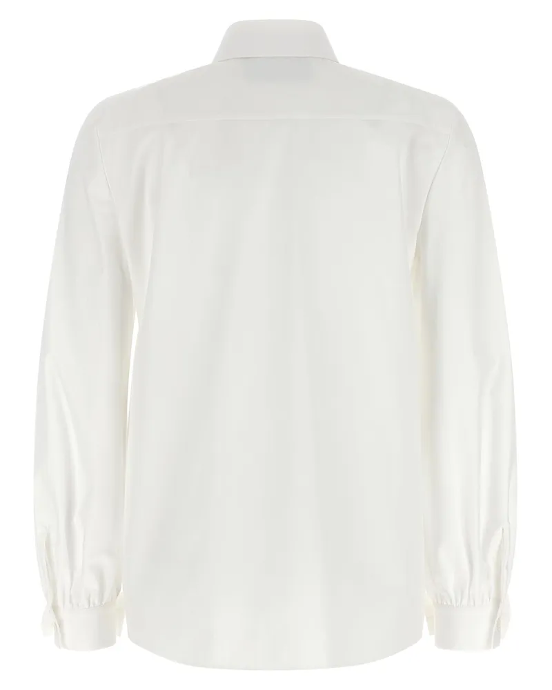 Valentino Garavani Women's White Cotton Blouse White
