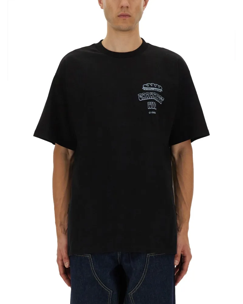 Carhartt WIP Cotton T-Shirt — Black Black