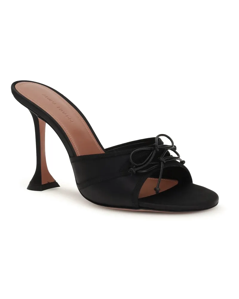 Amina Muaddi Women's Eleonora Mules Sandals Black Black