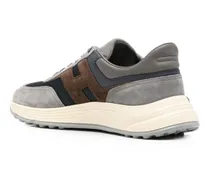 Colorblock Suede Sneaker — Grey