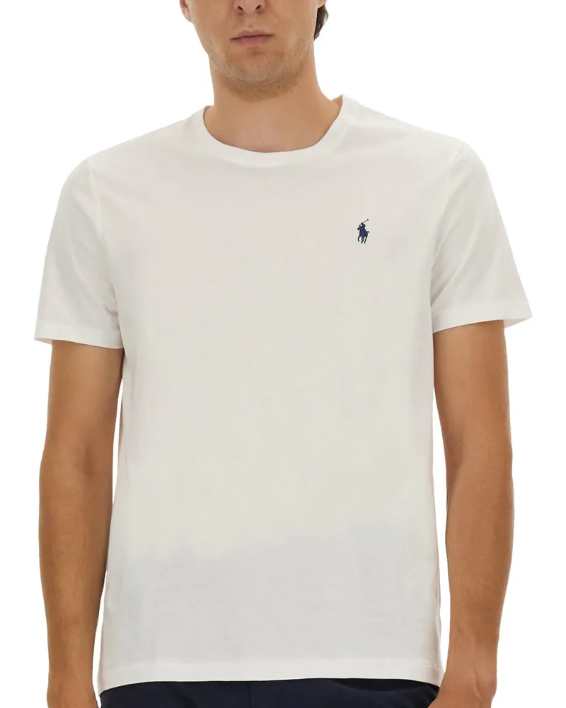 Ralph Lauren Cotton T-Shirt — White White