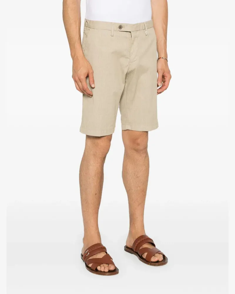 MYTHS Men's Checked Bermuda Shorts Ss24 M Beige