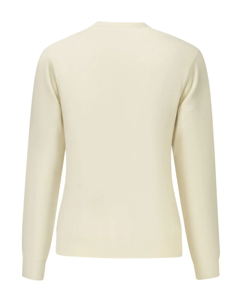 Napapijri Logo-Embroidered Cotton Sweatshirt — White White