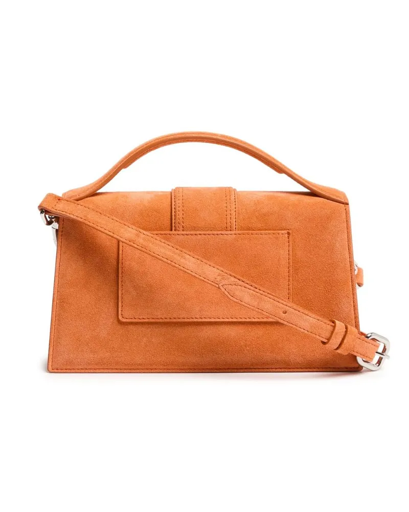 Jacquemus Women's Terracotta Leather Le Grand Bambino Handbag Orange Bag Orange