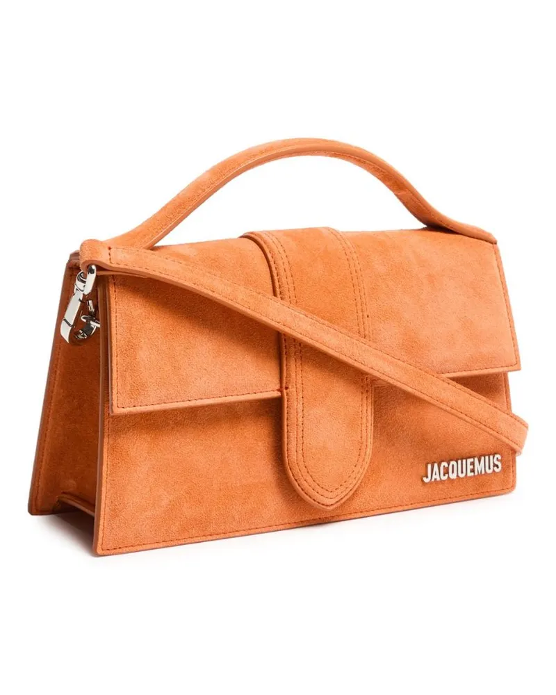 Jacquemus Women's Terracotta Leather Le Grand Bambino Handbag Orange Bag Orange