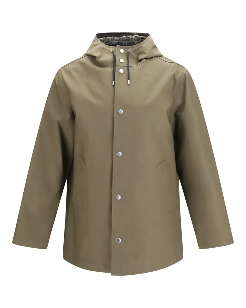 Fendi Mackintosh Jacket — Green Green