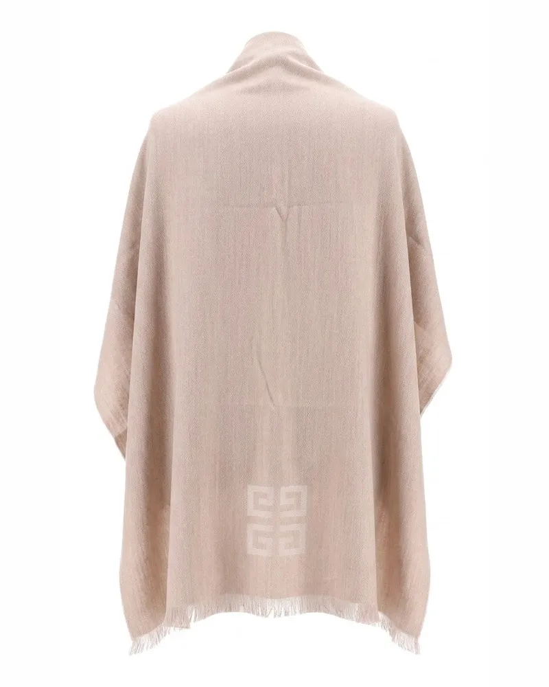 Givenchy Women's Bicolor Wool Scarf Beige Beige