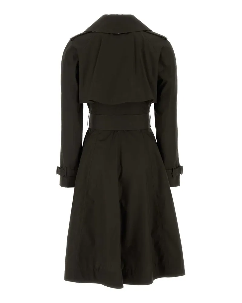 Burberry Classic Double-Breasted Trench Coat — Brown Brown