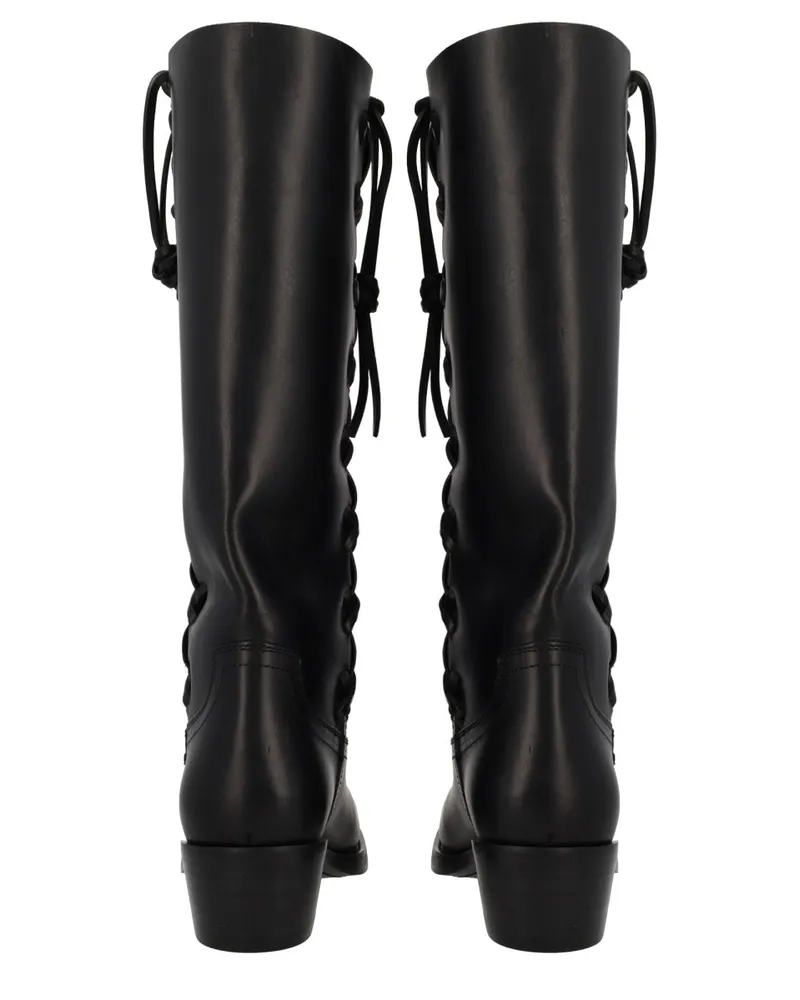 Paris Texas Roxanne Boots — Black Black