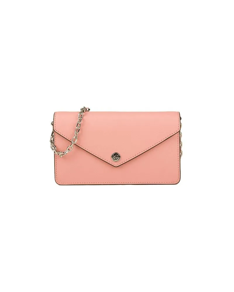 Michael Kors Women's Crossbody Bag Primrose Leather - Crossbody-Bags Pink