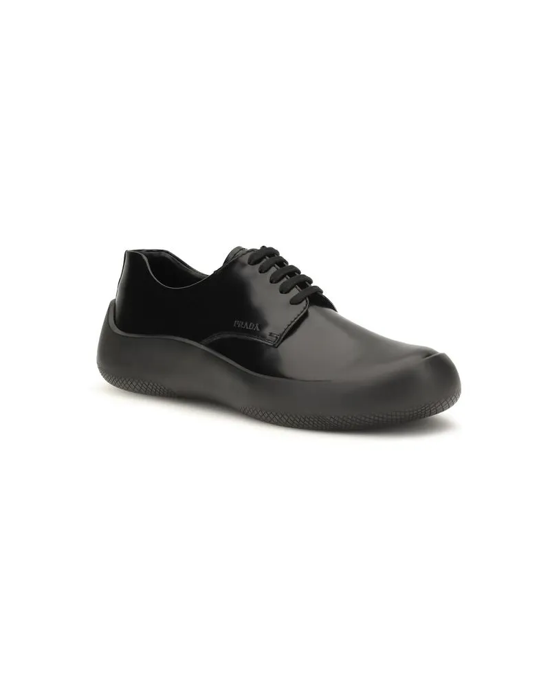 Prada Milano Sneakers — Black Black