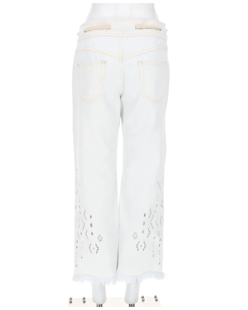 Isabel Marant Alison Trousers — White White