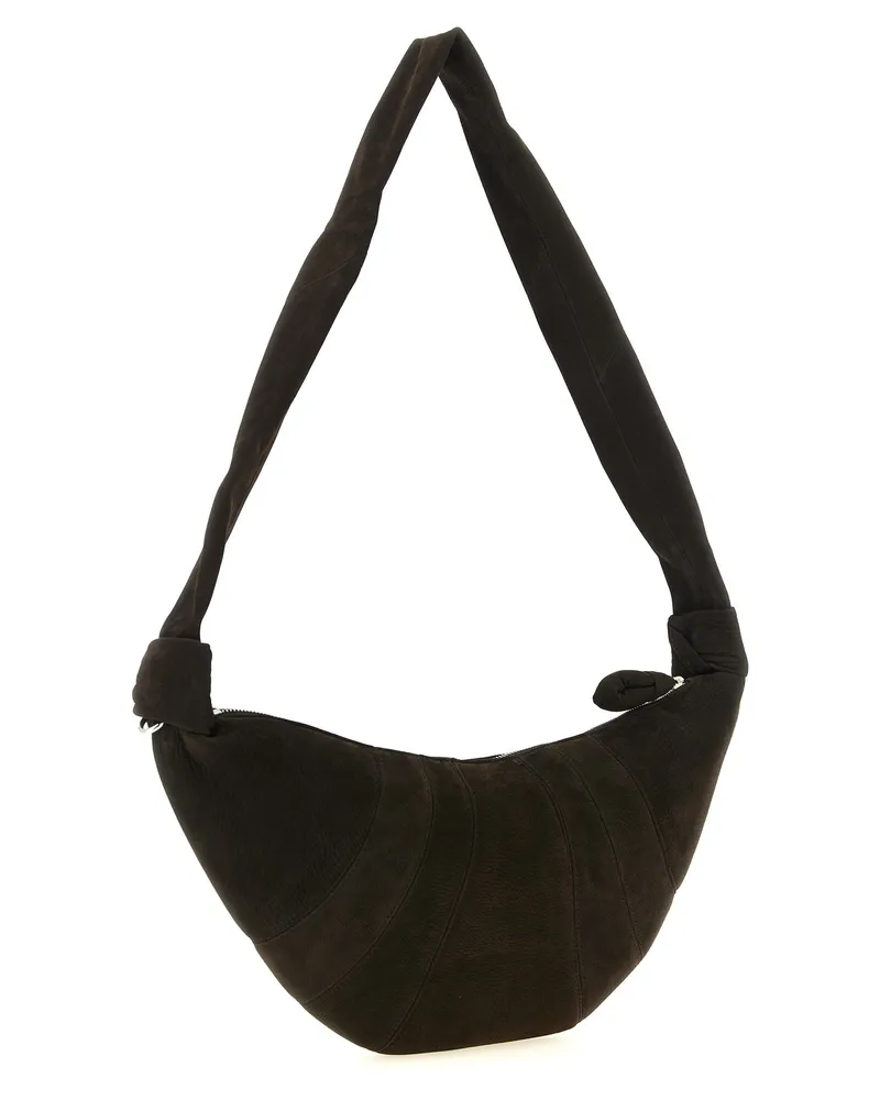 Christophe Lemaire Croissant Medium Shoulder Bag — Brown Brown